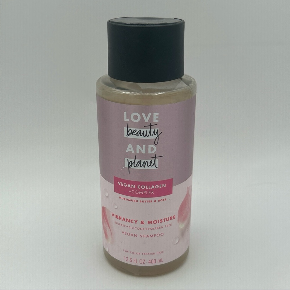 Love Beauty and Planet Murumuru Butter & Rose Vegan Shampoo